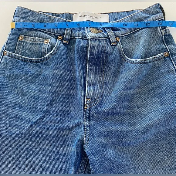 Golden Goose Blue Flare Jeans - Picture 5 of 12